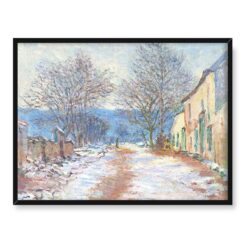 Claude Monet Efekt śniegu w Limetz 40x30