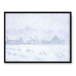Claude Monet Effet de neige Śnieg 2 40x30