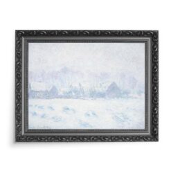 Claude Monet Effet de neige Śnieg 2 70×50 wydruk na płótnie CANVAS