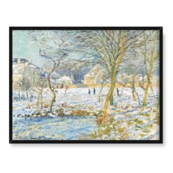 Claude Monet Effet de neige Śnieg 40x30