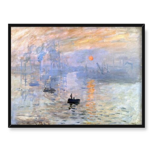 Claude Monet Impresja wschód słońca 2 40x30