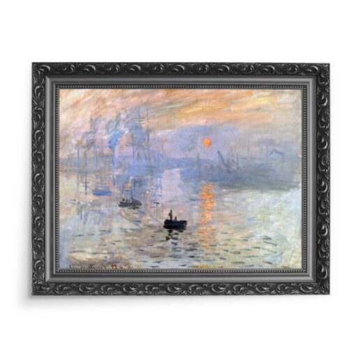 Claude Monet Impresja wschód słońca 2 70x50 wydruk na płótnie CANVAS