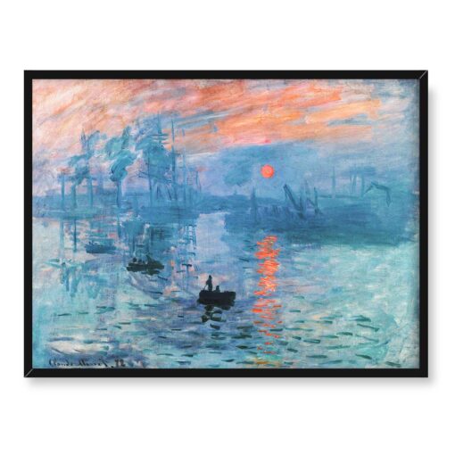 Claude Monet Impresja wschód słońca 40x30