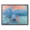 Claude Monet Impression Sunrise 40×30 w RAMIE