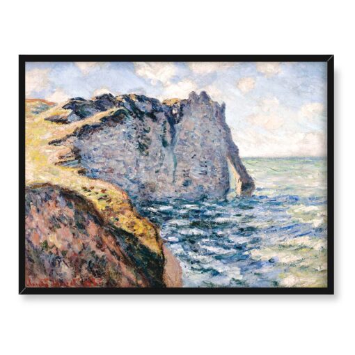 Claude Monet Klif Aval Etretat Francja 40x30