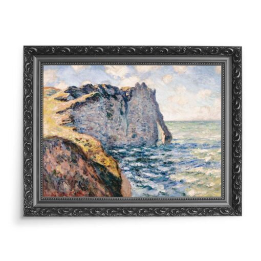 Claude Monet Klif Aval Etretat Francja 70x50 wydruk na płótnie CANVAS