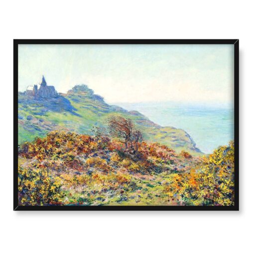 Claude Monet Kościół w Varengeville 40x30