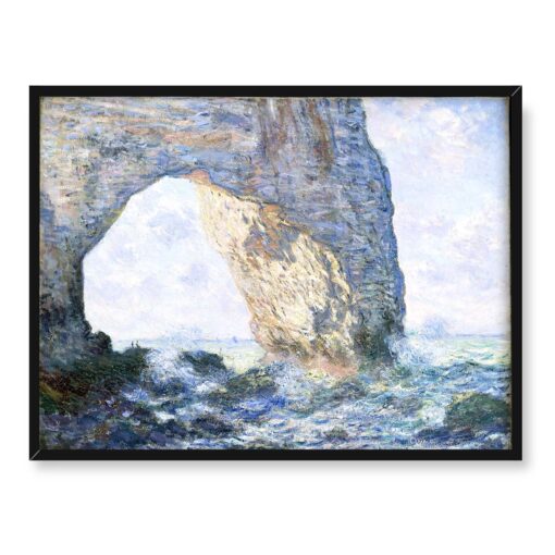 Claude Monet La Manneporte Etretat 40x30 w RAMIE