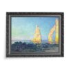 Claude Monet LAiguille 70×50 wydruk na płótnie CANVAS