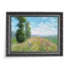 Claude Monet Lavacourt lhiver Zima 70×50 wydruk na płótnie CANVAS