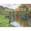 Claude Monet Le bras de Jeufosse Sekwana jesień — produkt cyfrowy do pobrania