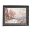 Claude Monet Le bras de Jeufosse Sekwana jesień 70×50 wydruk na płótnie CANVAS