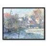 Claude Monet Le Givre Mróz 40×30 w RAMIE