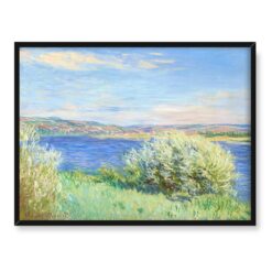 Claude Monet Les bords de la Seine Brzeg Sekwany Vetheuil 40×30
