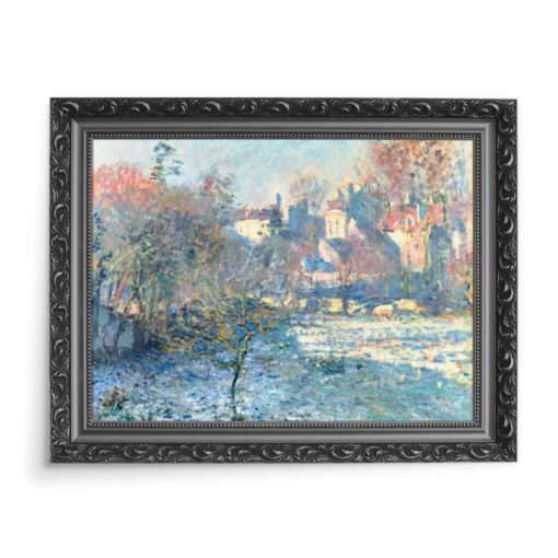 Claude Monet Les bords de la Seine Brzeg Sekwany Vetheuil 70x50 wydruk na płótnie CANVAS