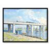 Claude Monet Most kolejowy w Argenteuil 40×30 w RAMIE
