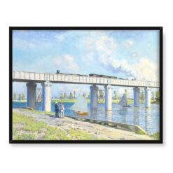 Claude Monet Most kolejowy w Argenteuil 40×30