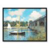 Claude Monet Most w Argentuil 40×30 w RAMIE