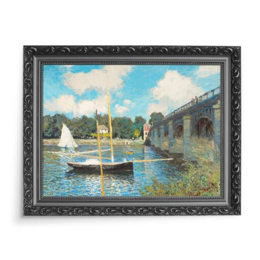 Claude Monet Most w Argentuil 70x50 wydruk na płótnie CANVAS