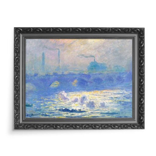 Claude Monet Most Waterloo 70x50 wydruk na płótnie CANVAS