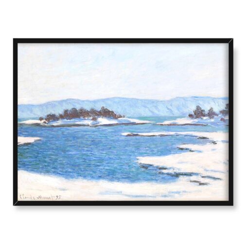 Claude Monet Nad fiordem Christiania 40x30