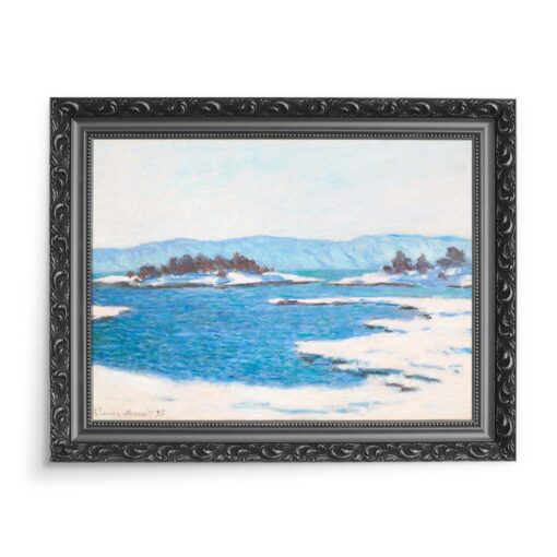 Claude Monet Nad fiordem Christiania 70x50 wydruk na płótnie CANVAS