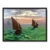 Claude Monet Łodzie rybackie na morzu 40×30
