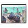 Claude Monet Łodzie wypływające w morze 40×30 w RAMIE