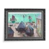 Claude Monet Łodzie wypływające w morze 70×50 wydruk na płótnie CANVAS