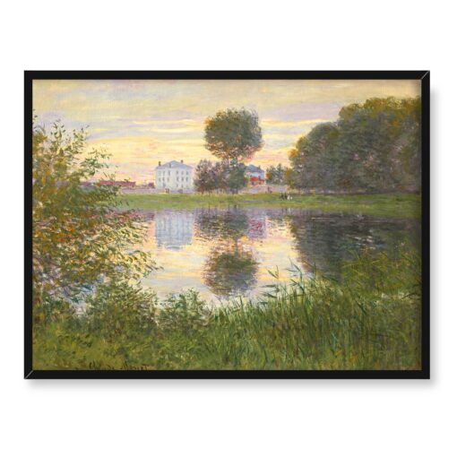 Claude Monet Okrągłe drzewo w Argenteuil Francja 40x30 w RAMIE