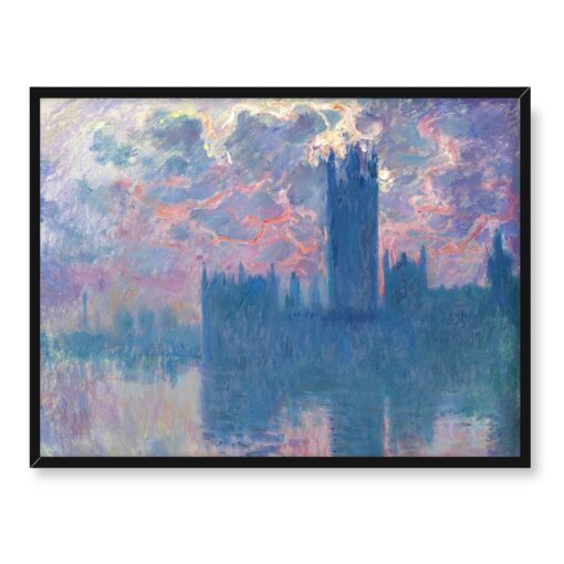Claude Monet Parlament Londyn Anglia 2 40x30