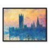 Claude Monet Parlament Londyn Anglia 40×30 w RAMIE