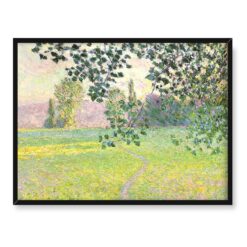 Claude Monet Poiranny krajobraz Paysage de matin 40×30 w RAMIE
