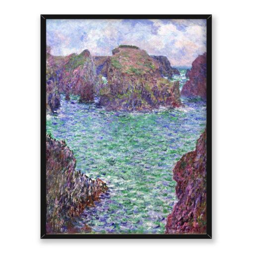 Claude Monet Port-Goulphar Belle-Île 30x40