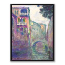 Claude Monet Rio de la Salute 30x40