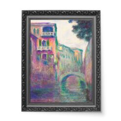 Claude Monet Rio de la Salute 50×70 wydruk na płótnie CANVAS