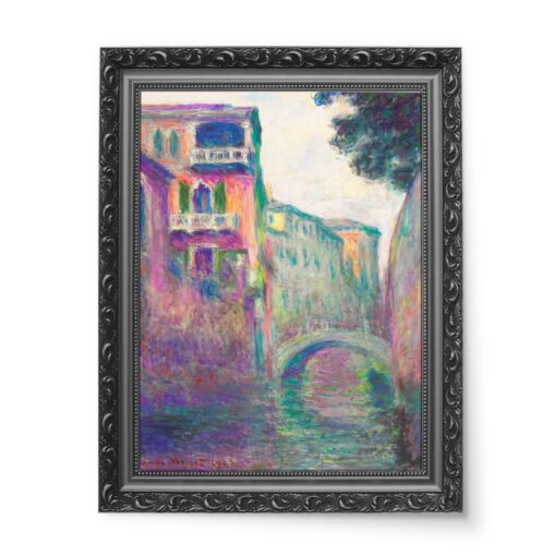 Claude Monet Rio de la Salute 50x70 wydruk na płótnie CANVAS