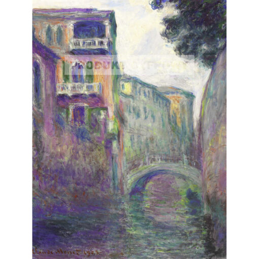 Claude Monet Rio de la Salute — produkt cyfrowy do pobrania