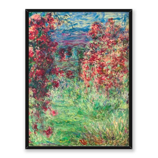 Claude Monet Róże La maison dans les roses 30x40