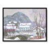 Claude Monet Sandvik Norwegia zima 40×30