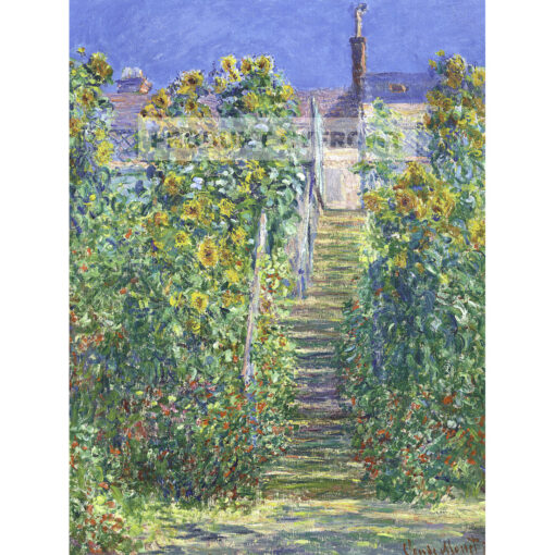 Claude Monet Schody w Vetheuil — produkt cyfrowy do pobrania