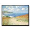 Claude Monet Ścieżka w Pourville 40×30 w RAMIE