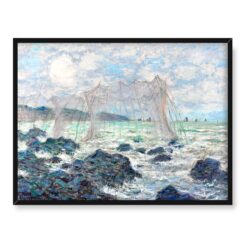 Claude Monet Sieci rybackie nad morzem Pourville Francja 40×30