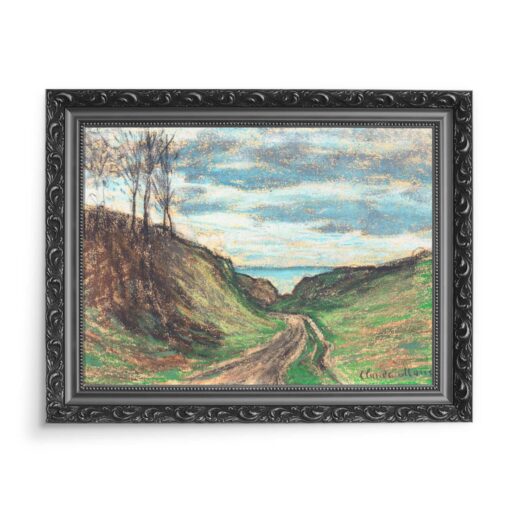 Claude Monet Sieci rybackie nad morzem Pourville Francja 70x50 wydruk na płótnie CANVAS