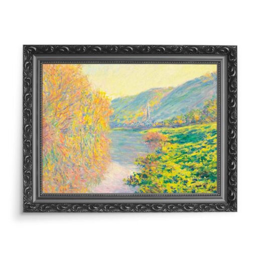 Claude Monet Śnieg w Argentuil 70x50 wydruk na płótnie CANVAS