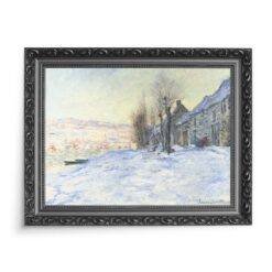 Claude Monet Swiatło słoneczne i śnieg 70×50 wydruk na płótnie CANVAS