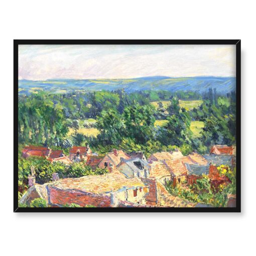Claude Monet Widok na Giverny 40x30