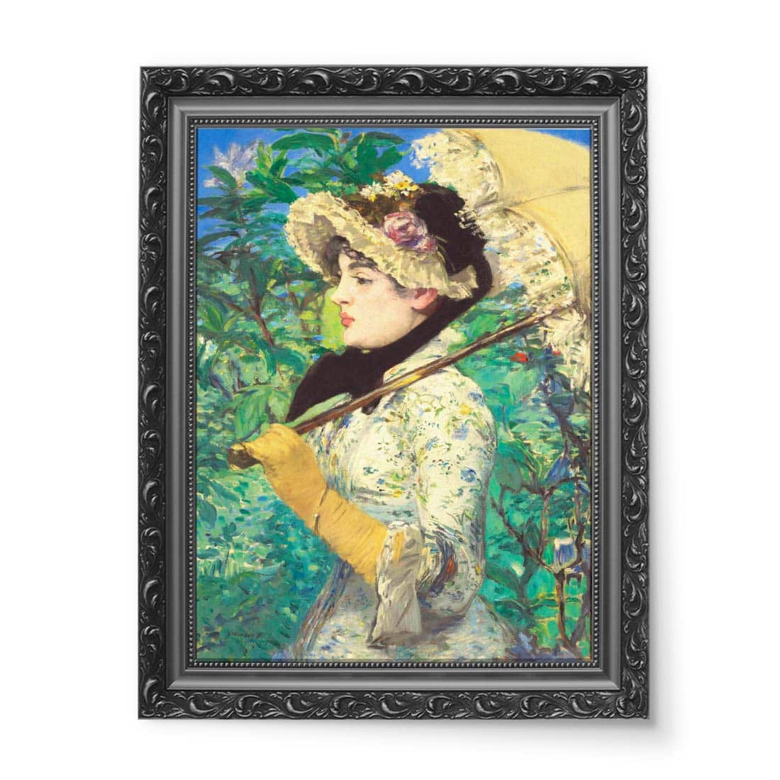 Claude Monet Wiosna 50x70 wydruk na płótnie CANVAS