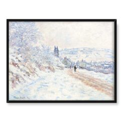 Claude Monet Zima 40×30