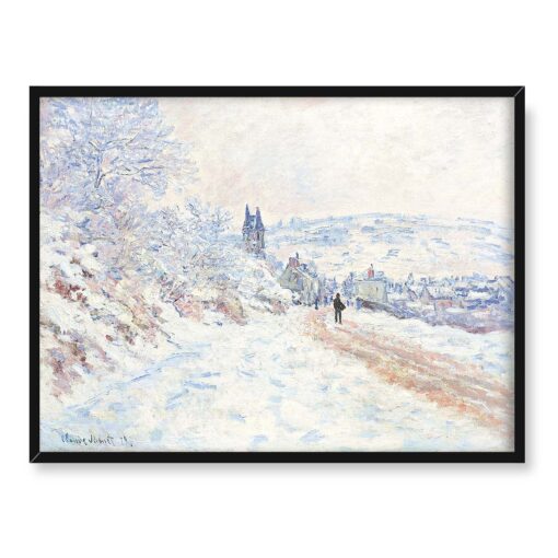 Claude Monet Zima 40x30